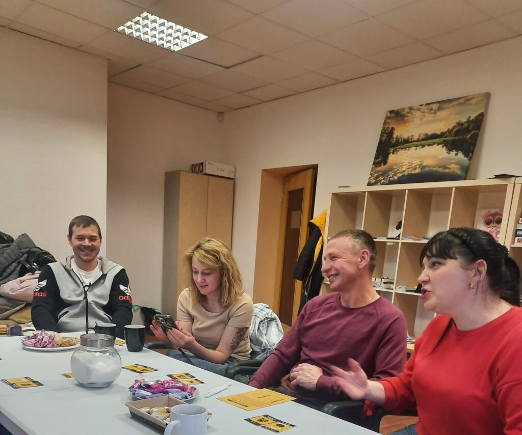 Kohtumine Ukraina sõjapõgenikega Euroopa testimisnädala raames.