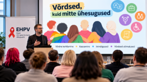 Võrdsed, kuid mitte ühesugused: EHPV kogemusnõustajad osalesid Narvas toimunud üritusel